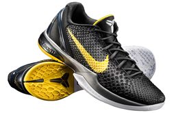 Kobe Bryant Signature Shoes Nike Zoom Kobe VI (6) for the  2010-11 NBA Season