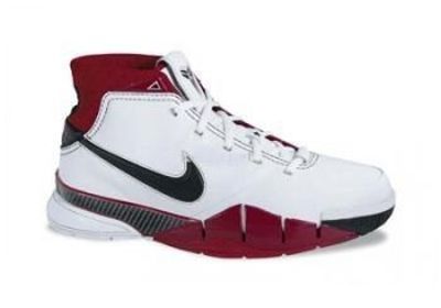 Kobe Bryant Nike Air Zoom Kobe I white, black and red