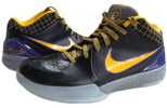 Kobe Bryant Shoes: Nike Zoom Kobe IV (4) LA Lakers